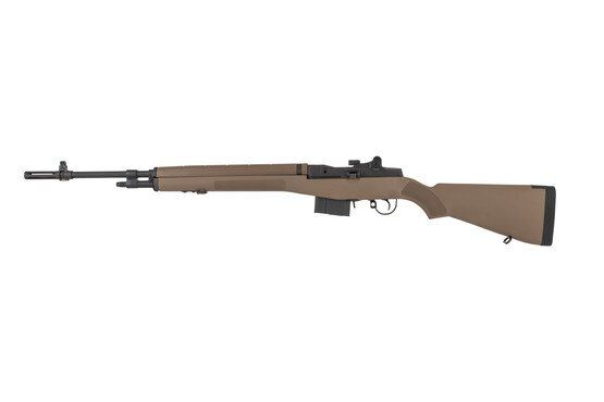 Springfield M1A 308 rifle features national match sights